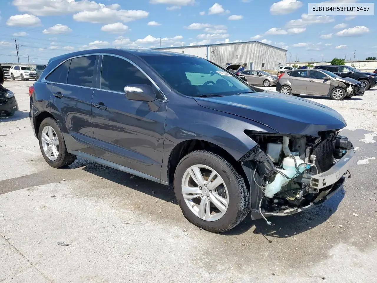 2015 Acura Rdx Technology VIN: 5J8TB4H53FL016457 Lot: 56222085