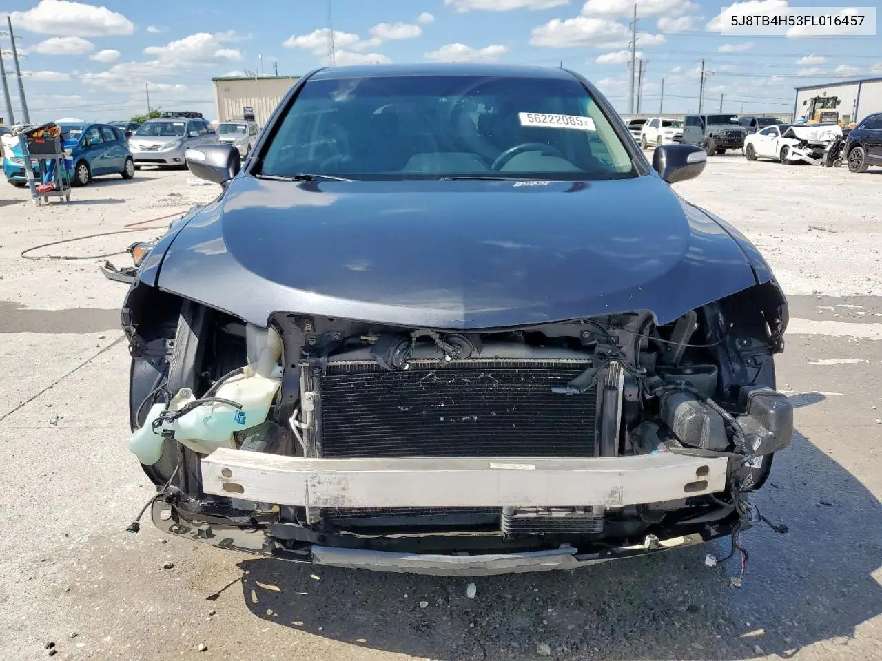 2015 Acura Rdx Technology VIN: 5J8TB4H53FL016457 Lot: 56222085