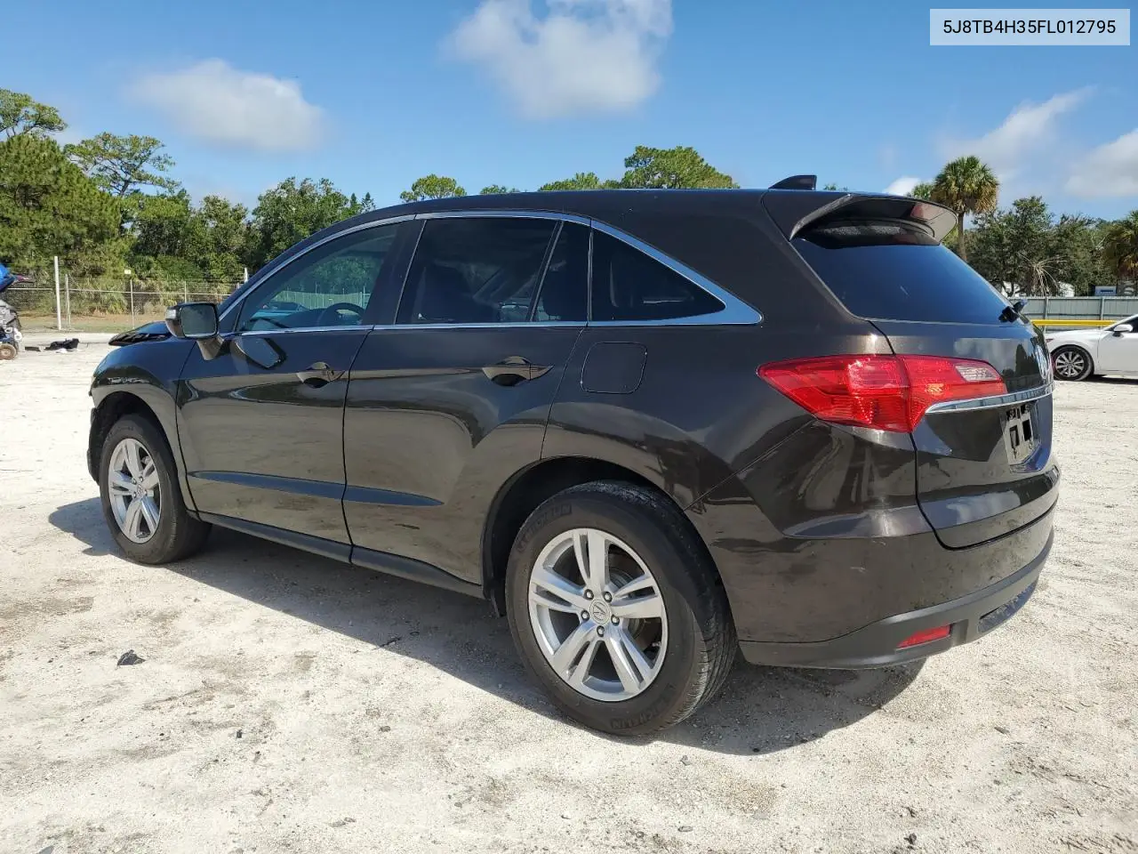 2015 Acura Rdx VIN: 5J8TB4H35FL012795 Lot: 56744755