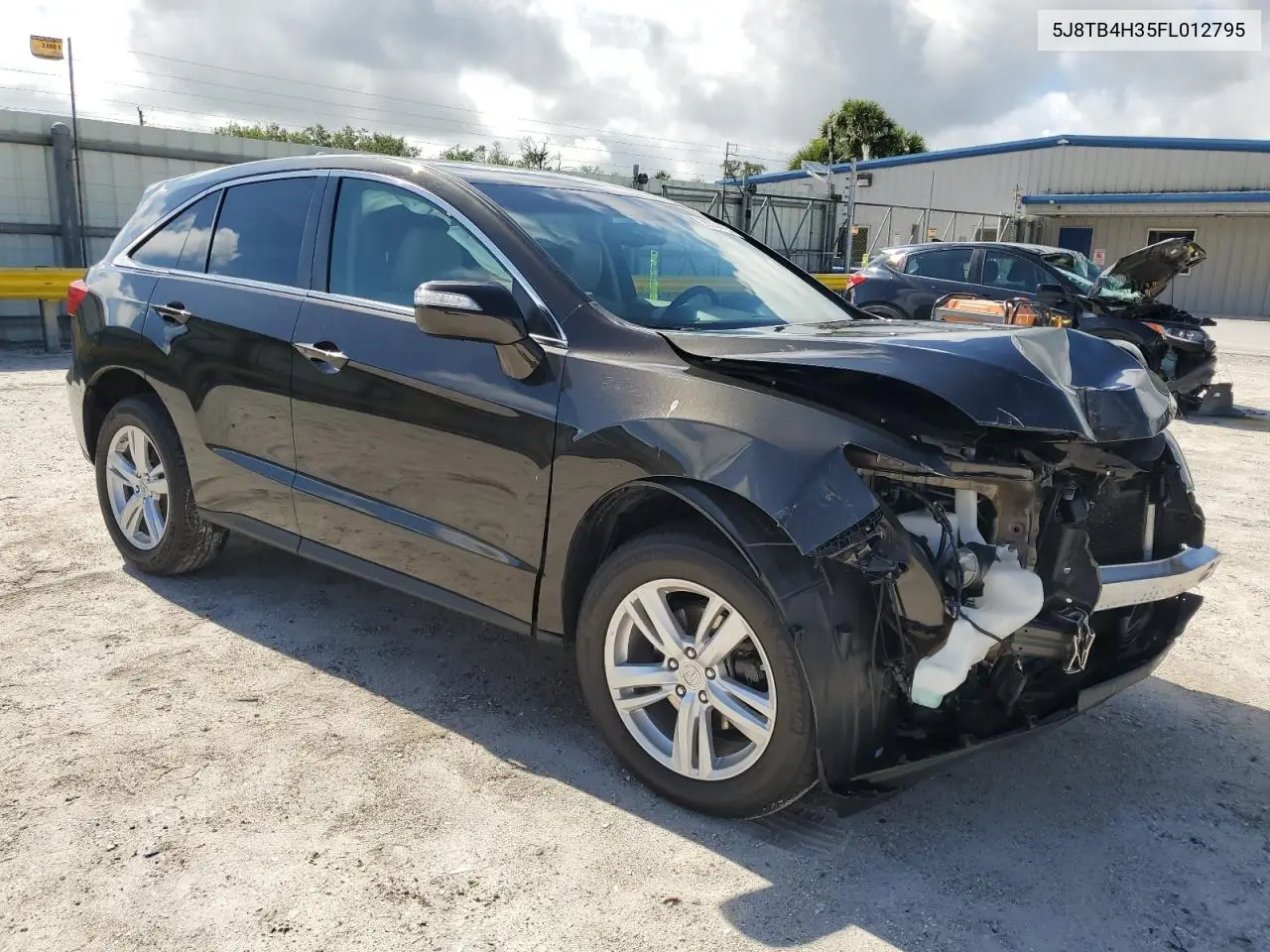 2015 Acura Rdx VIN: 5J8TB4H35FL012795 Lot: 56744755