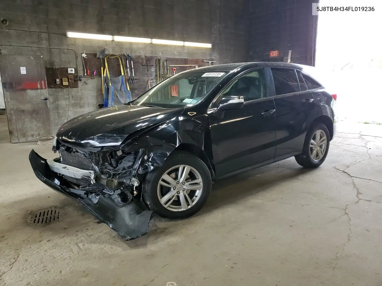 2015 Acura Rdx VIN: 5J8TB4H34FL019236 Lot: 56913735