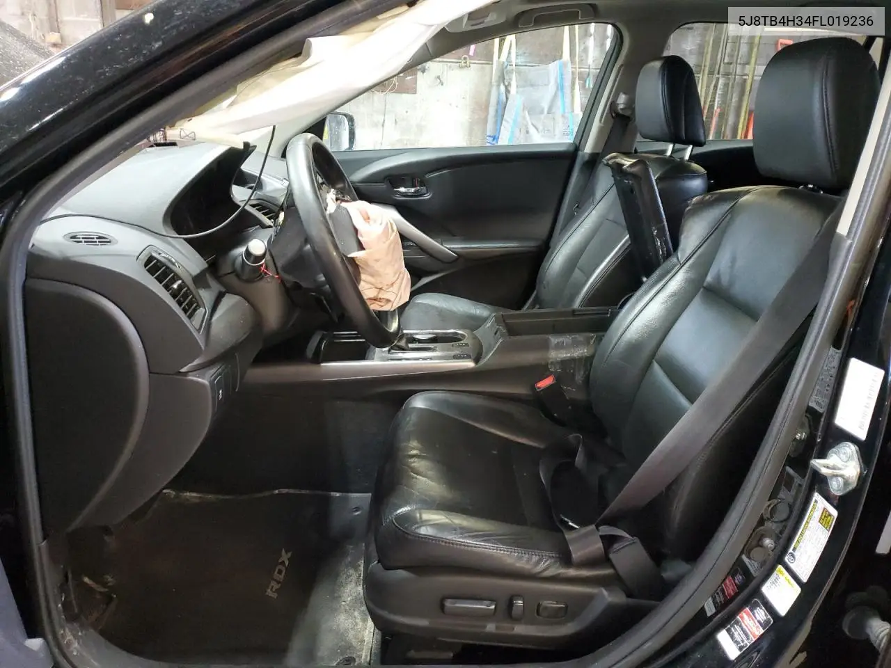 2015 Acura Rdx VIN: 5J8TB4H34FL019236 Lot: 56913735