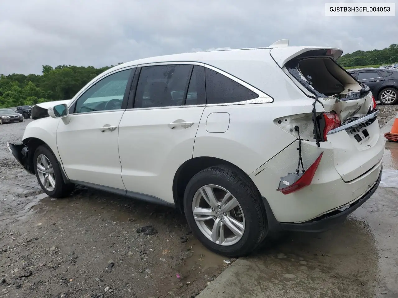 2015 Acura Rdx VIN: 5J8TB3H36FL004053 Lot: 58767255