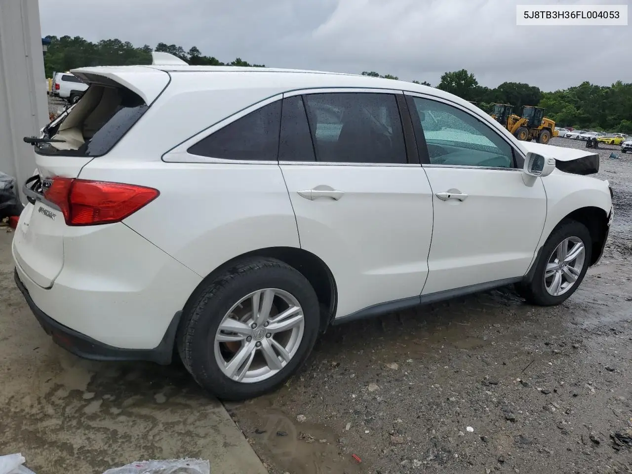 2015 Acura Rdx VIN: 5J8TB3H36FL004053 Lot: 58767255