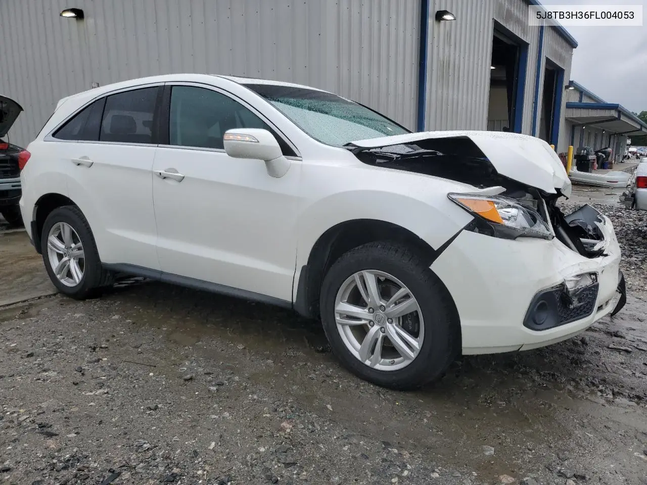 2015 Acura Rdx VIN: 5J8TB3H36FL004053 Lot: 58767255