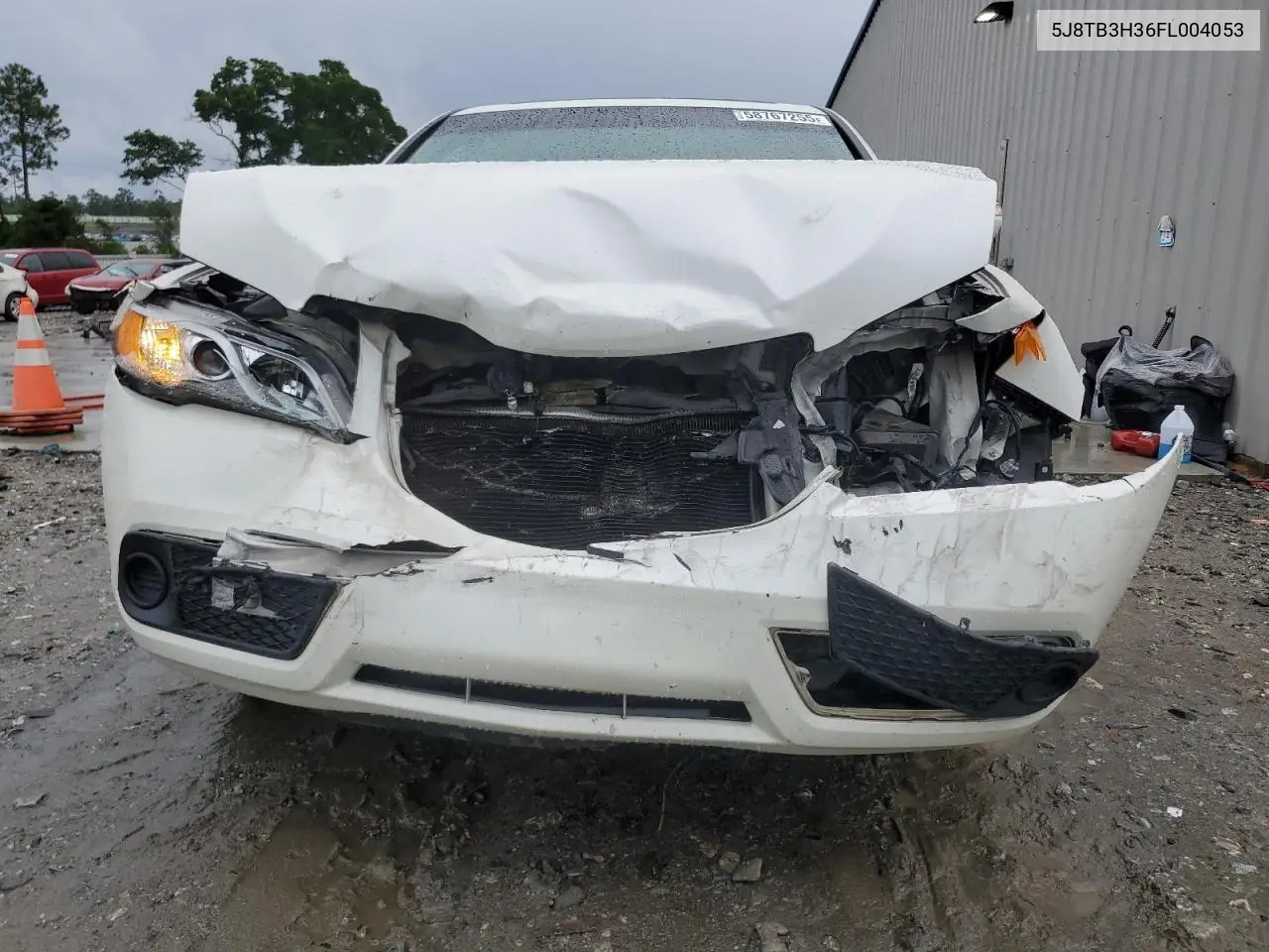 2015 Acura Rdx VIN: 5J8TB3H36FL004053 Lot: 58767255