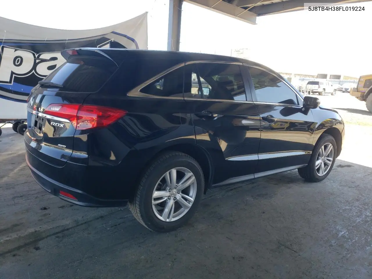 2015 Acura Rdx VIN: 5J8TB4H38FL019224 Lot: 60166525