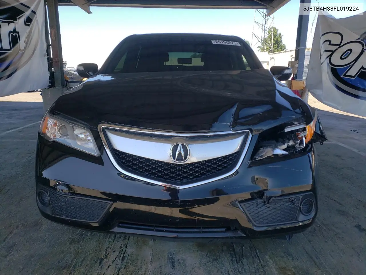 2015 Acura Rdx VIN: 5J8TB4H38FL019224 Lot: 60166525