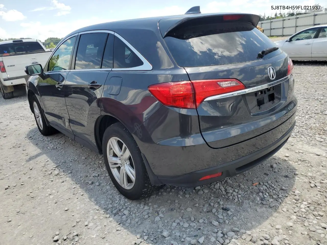 2015 Acura Rdx Technology VIN: 5J8TB4H59FL021937 Lot: 60821835