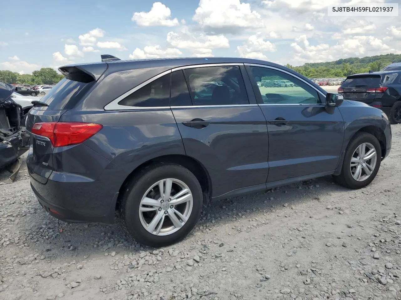2015 Acura Rdx Technology VIN: 5J8TB4H59FL021937 Lot: 60821835