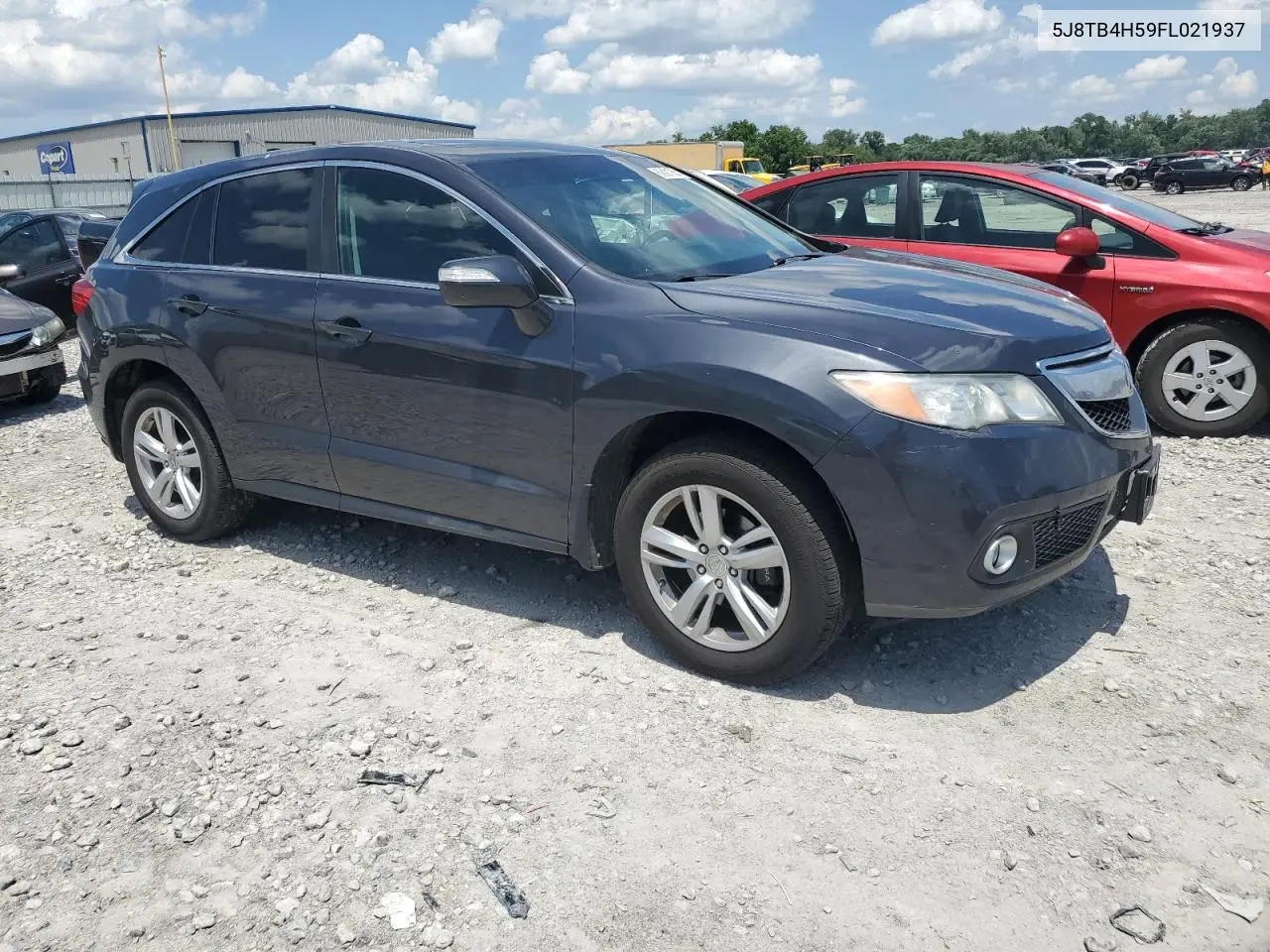 2015 Acura Rdx Technology VIN: 5J8TB4H59FL021937 Lot: 60821835