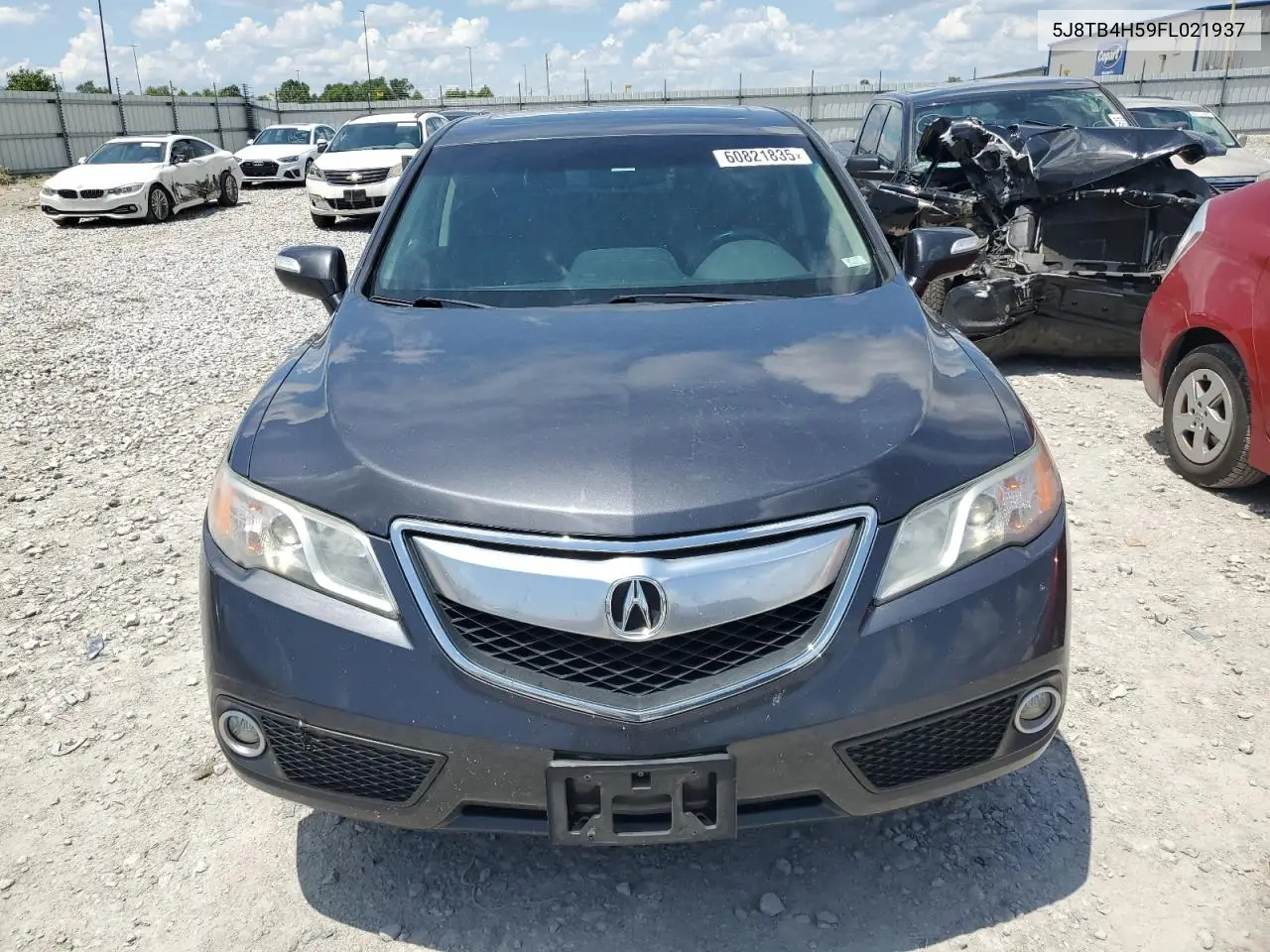 2015 Acura Rdx Technology VIN: 5J8TB4H59FL021937 Lot: 60821835