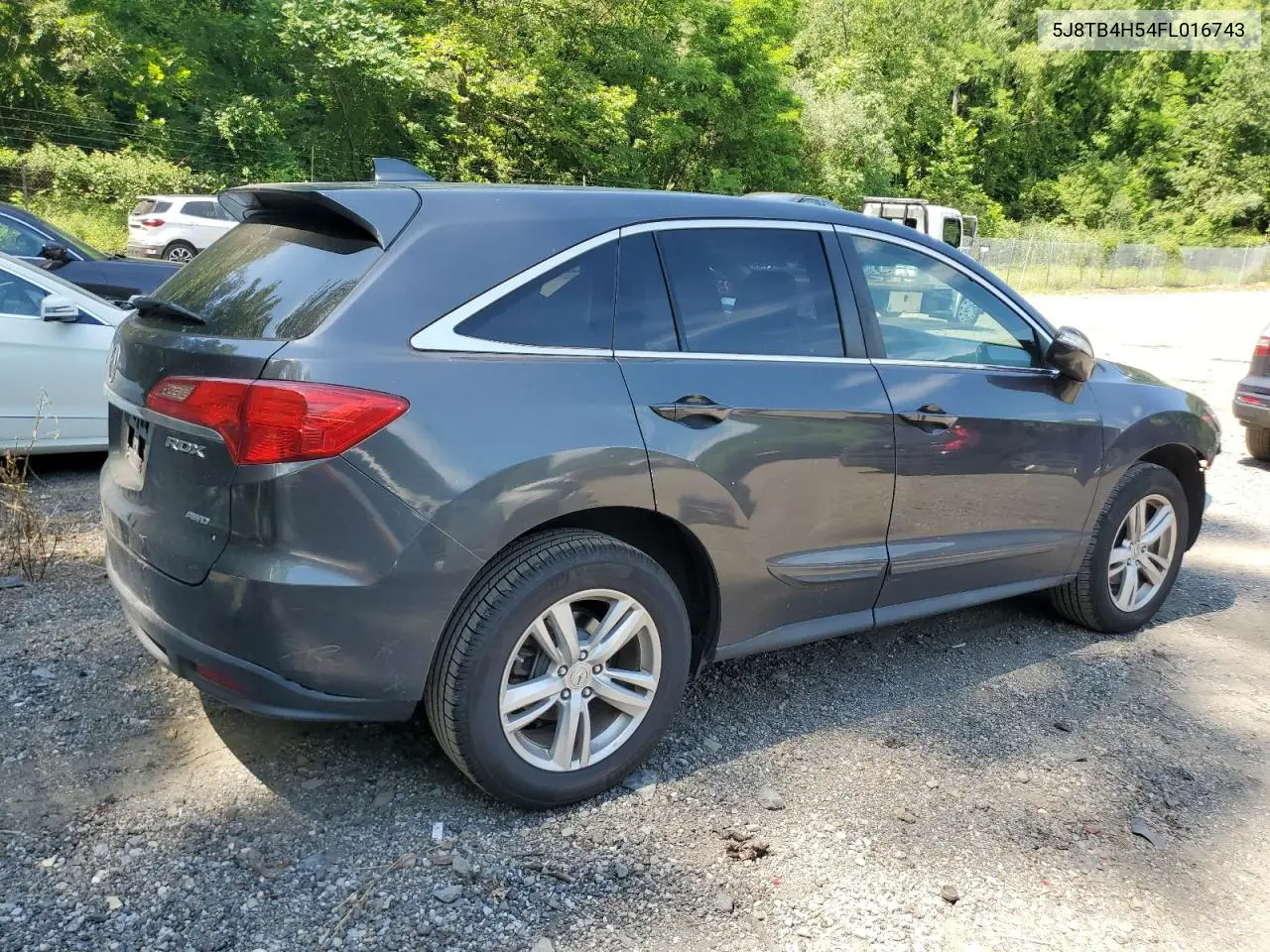 2015 Acura Rdx Technology VIN: 5J8TB4H54FL016743 Lot: 61959155