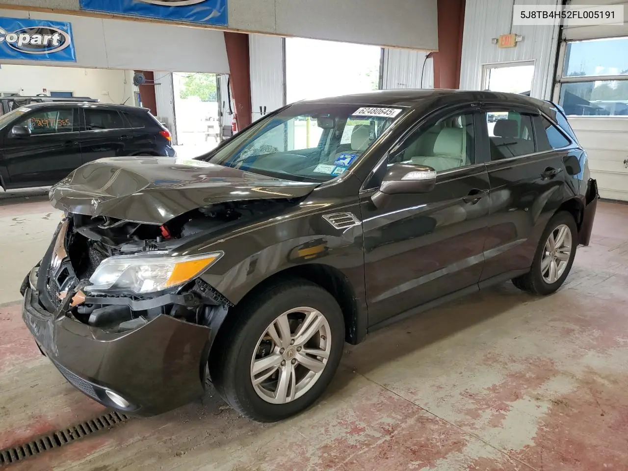 2015 Acura Rdx Technology VIN: 5J8TB4H52FL005191 Lot: 62480645