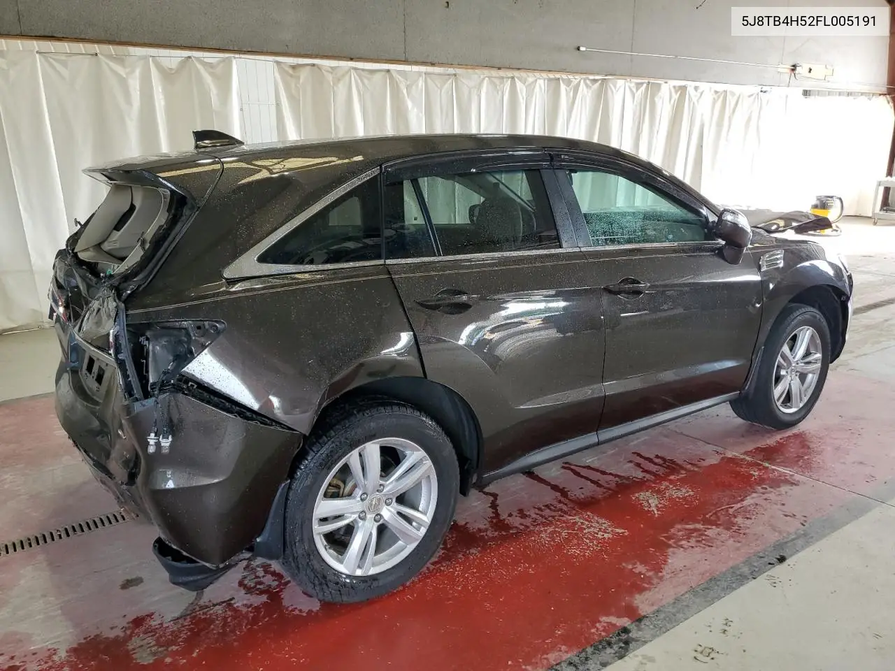 2015 Acura Rdx Technology VIN: 5J8TB4H52FL005191 Lot: 62480645