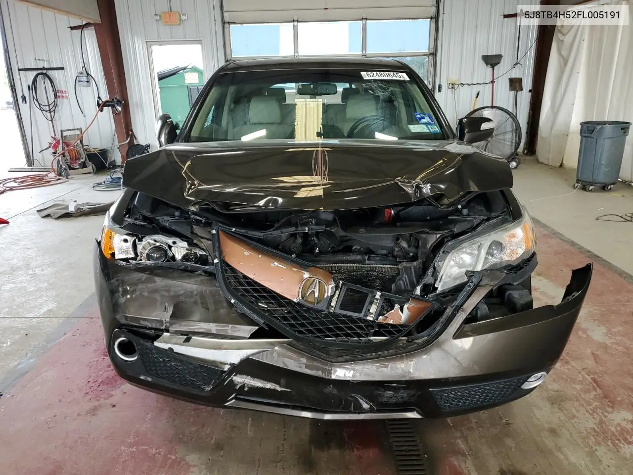 2015 Acura Rdx Technology VIN: 5J8TB4H52FL005191 Lot: 62480645