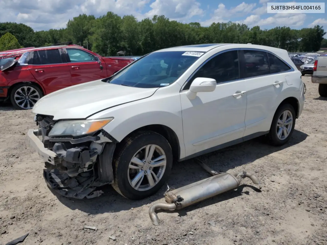 2015 Acura Rdx Technology VIN: 5J8TB3H54FL004165 Lot: 62518385