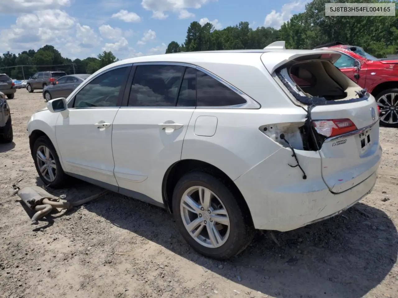 2015 Acura Rdx Technology VIN: 5J8TB3H54FL004165 Lot: 62518385
