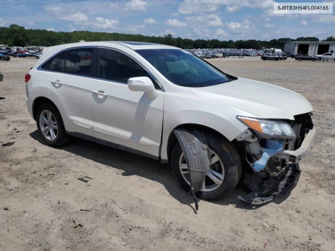 2015 Acura Rdx Technology VIN: 5J8TB3H54FL004165 Lot: 62518385