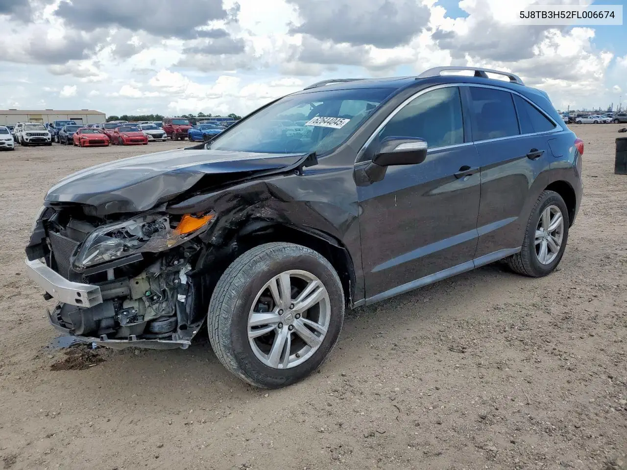 2015 Acura Rdx Technology VIN: 5J8TB3H52FL006674 Lot: 62644045