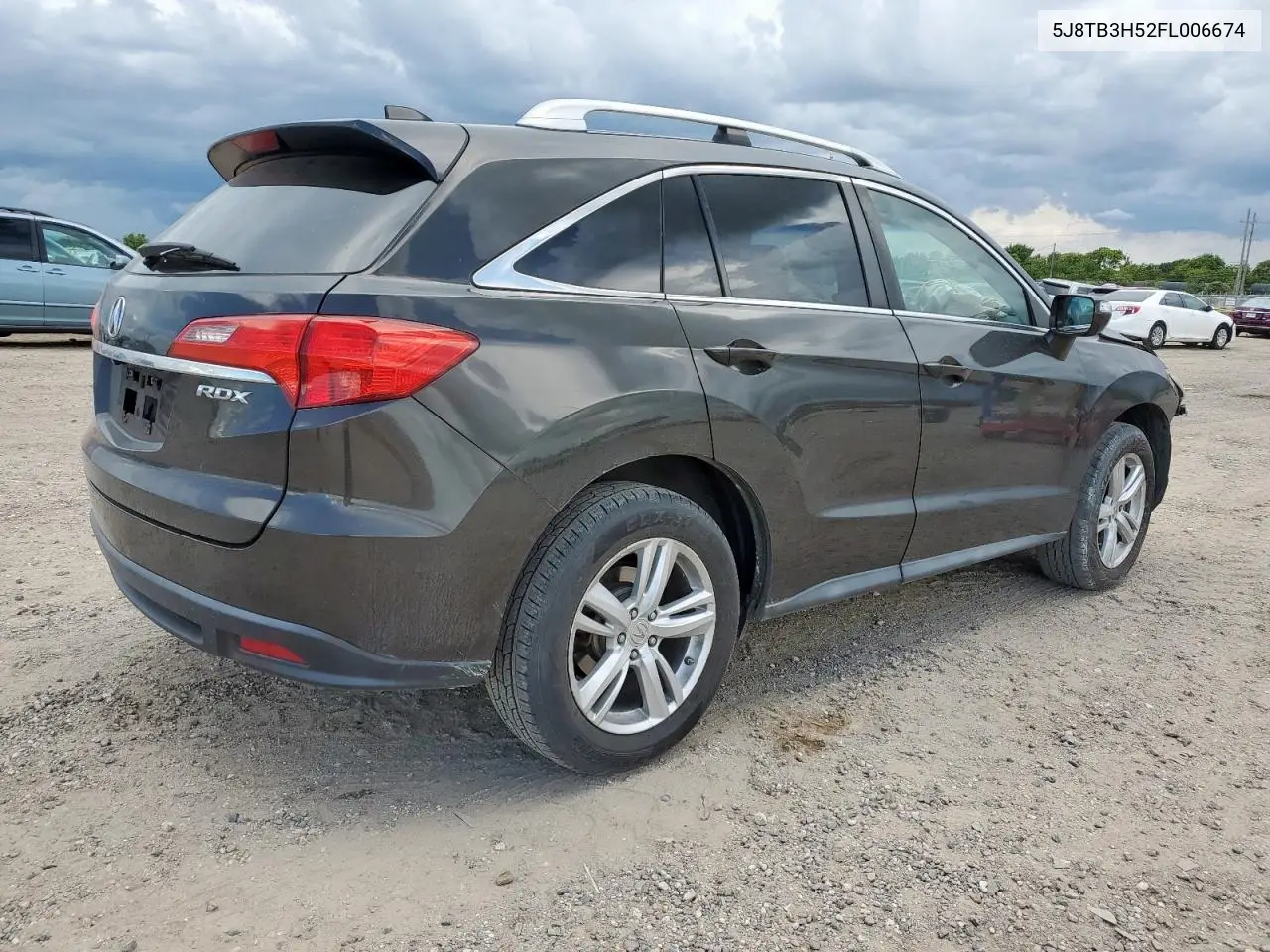 2015 Acura Rdx Technology VIN: 5J8TB3H52FL006674 Lot: 62644045