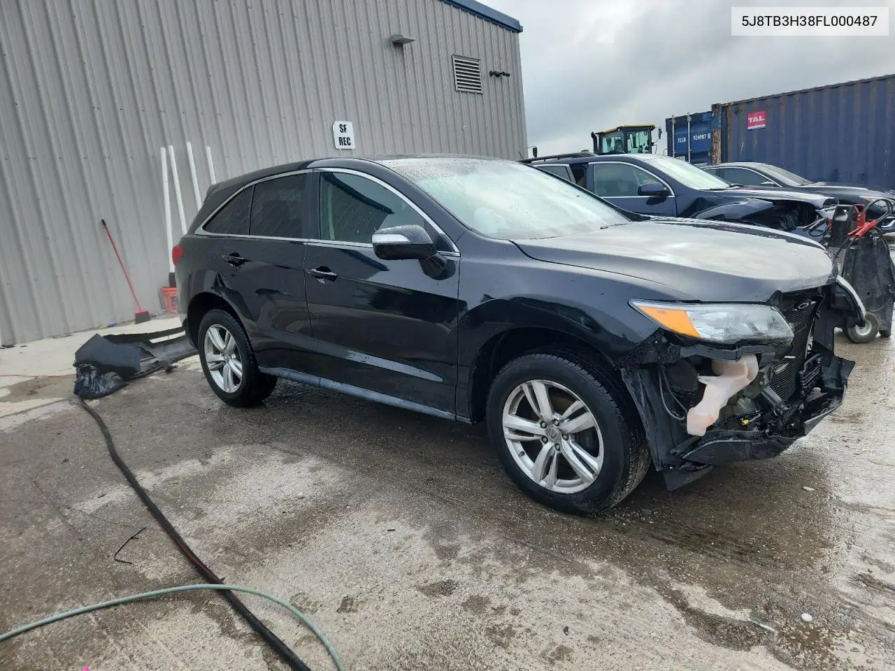 2015 Acura Rdx VIN: 5J8TB3H38FL000487 Lot: 62751205