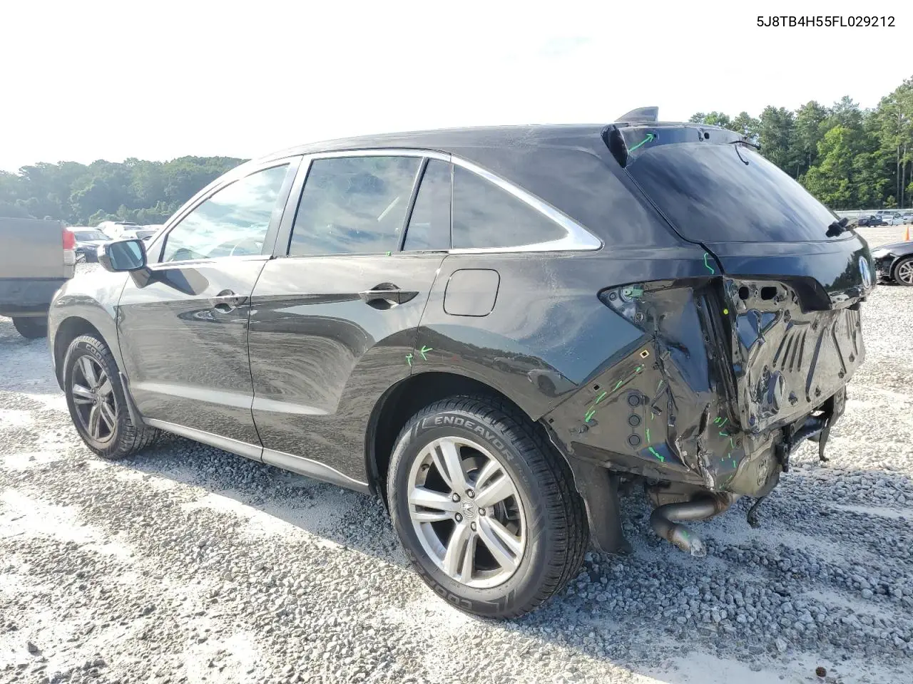 2015 Acura Rdx Technology VIN: 5J8TB4H55FL029212 Lot: 64403005
