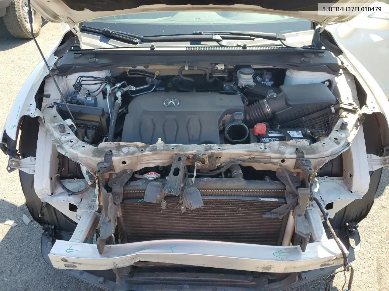 2015 Acura Rdx VIN: 5J8TB4H37FL010479 Lot: 65036875