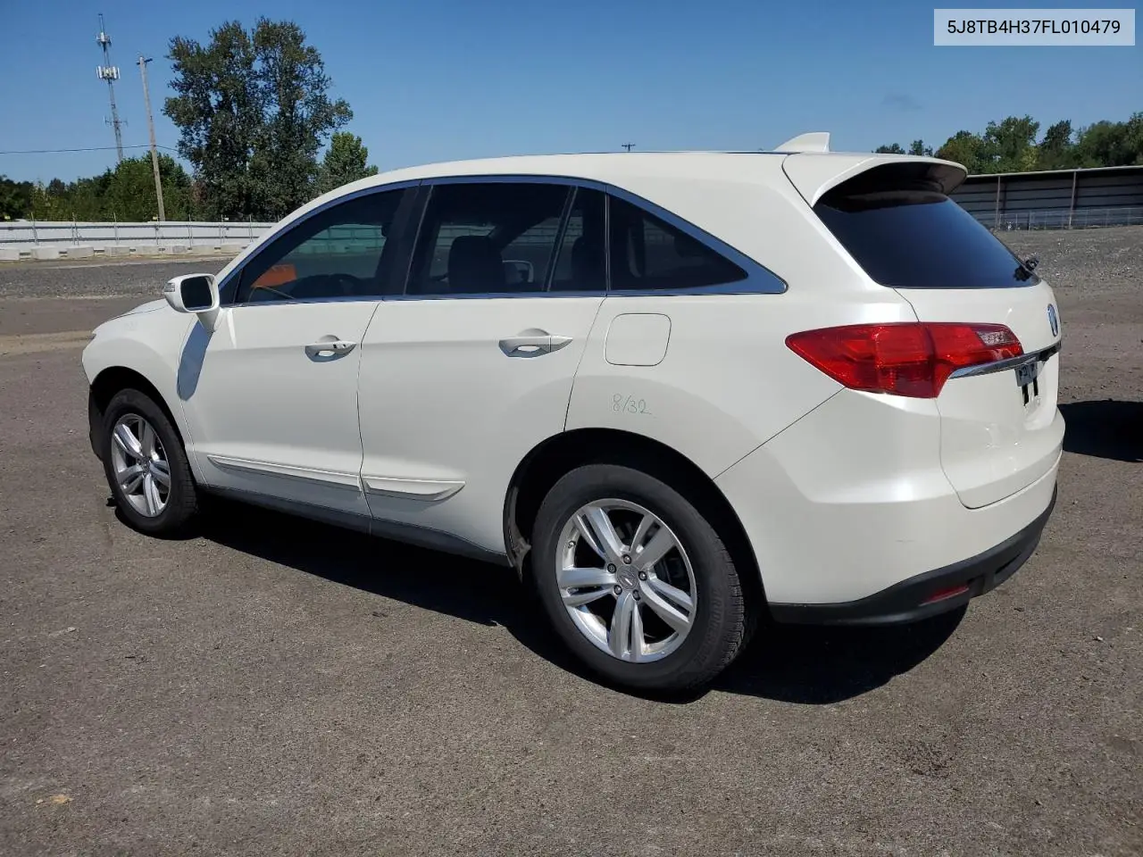 2015 Acura Rdx VIN: 5J8TB4H37FL010479 Lot: 65036875