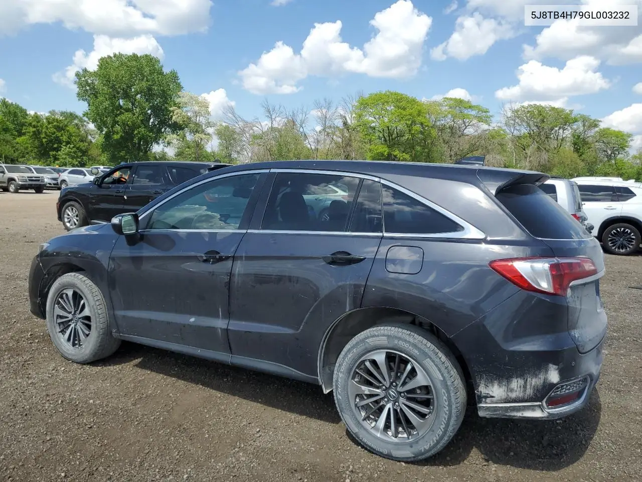 2016 Acura Rdx Advance VIN: 5J8TB4H79GL003232 Lot: 55590015