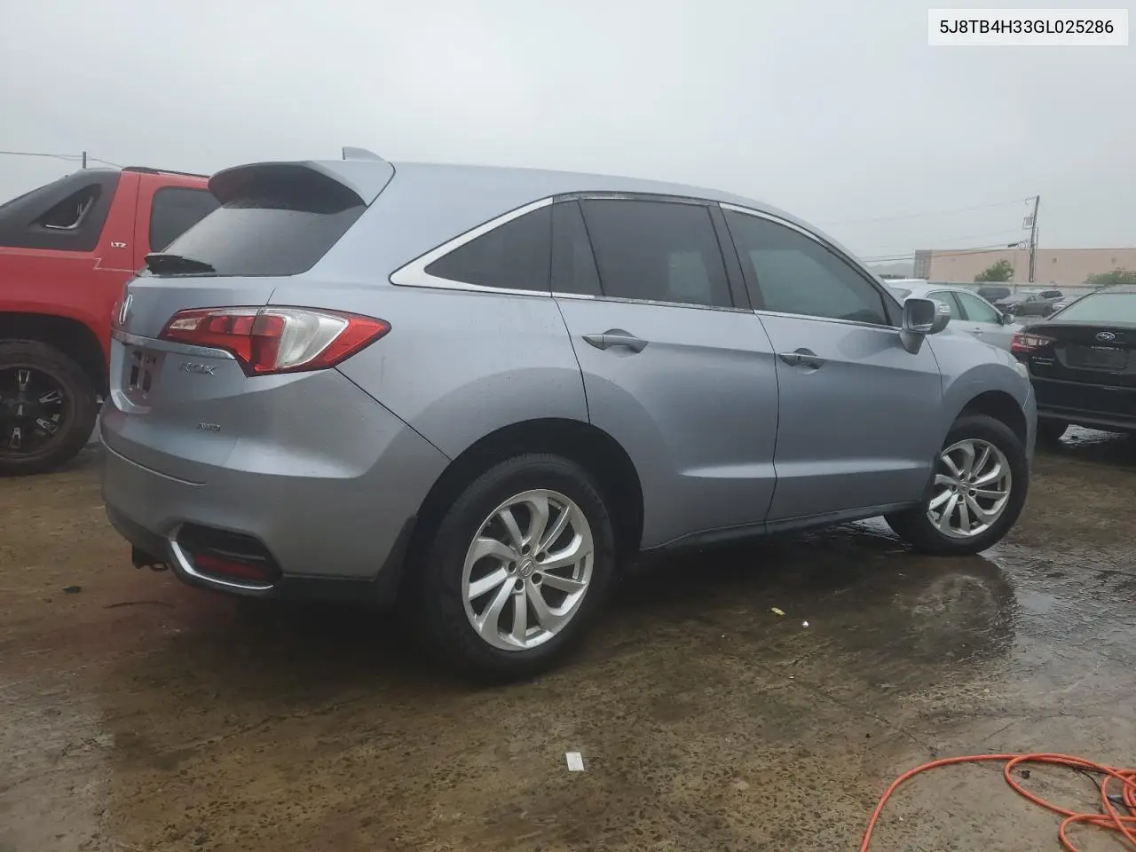 2016 Acura Rdx VIN: 5J8TB4H33GL025286 Lot: 57047025