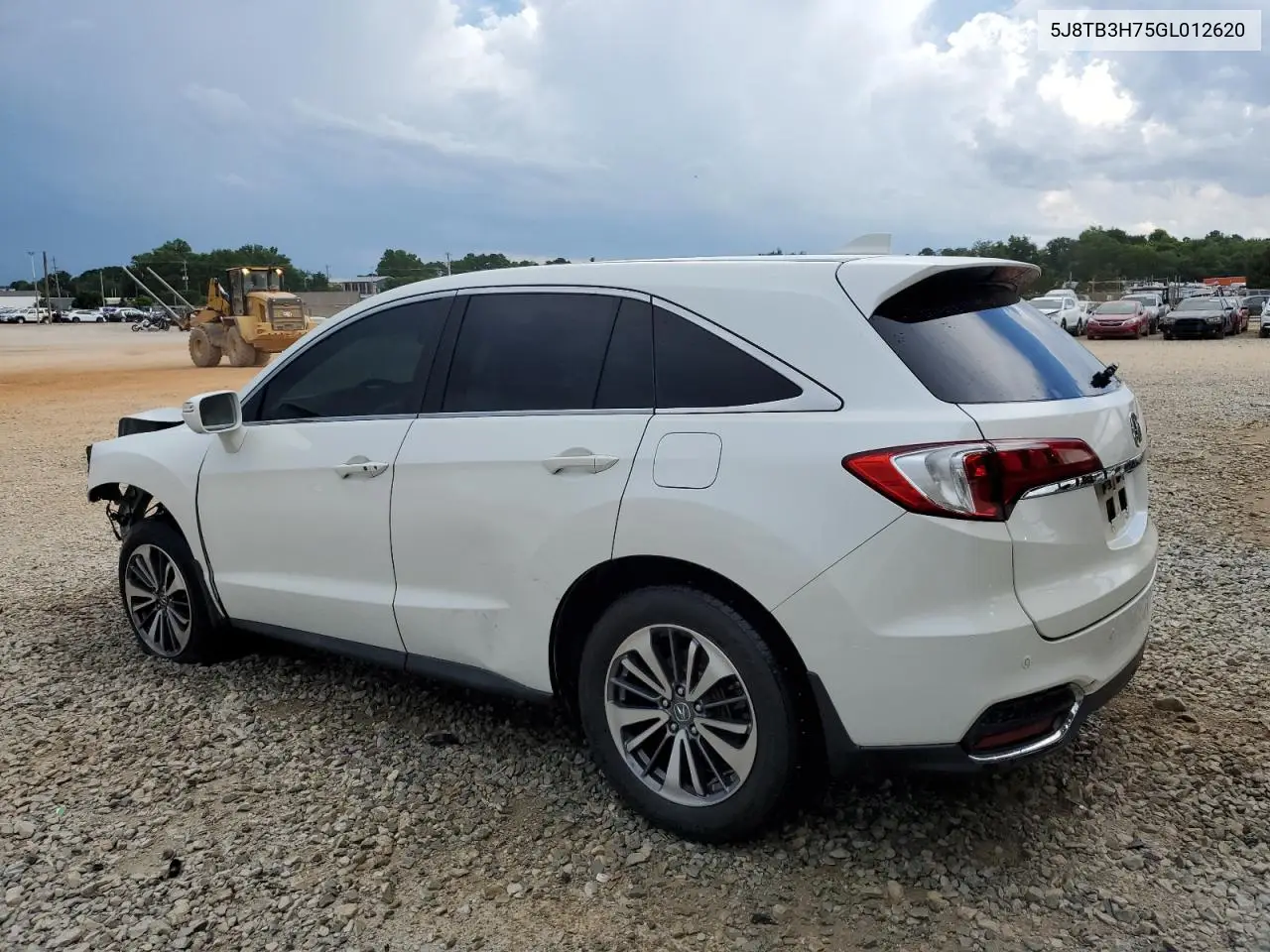 2016 Acura Rdx Advance VIN: 5J8TB3H75GL012620 Lot: 62848425