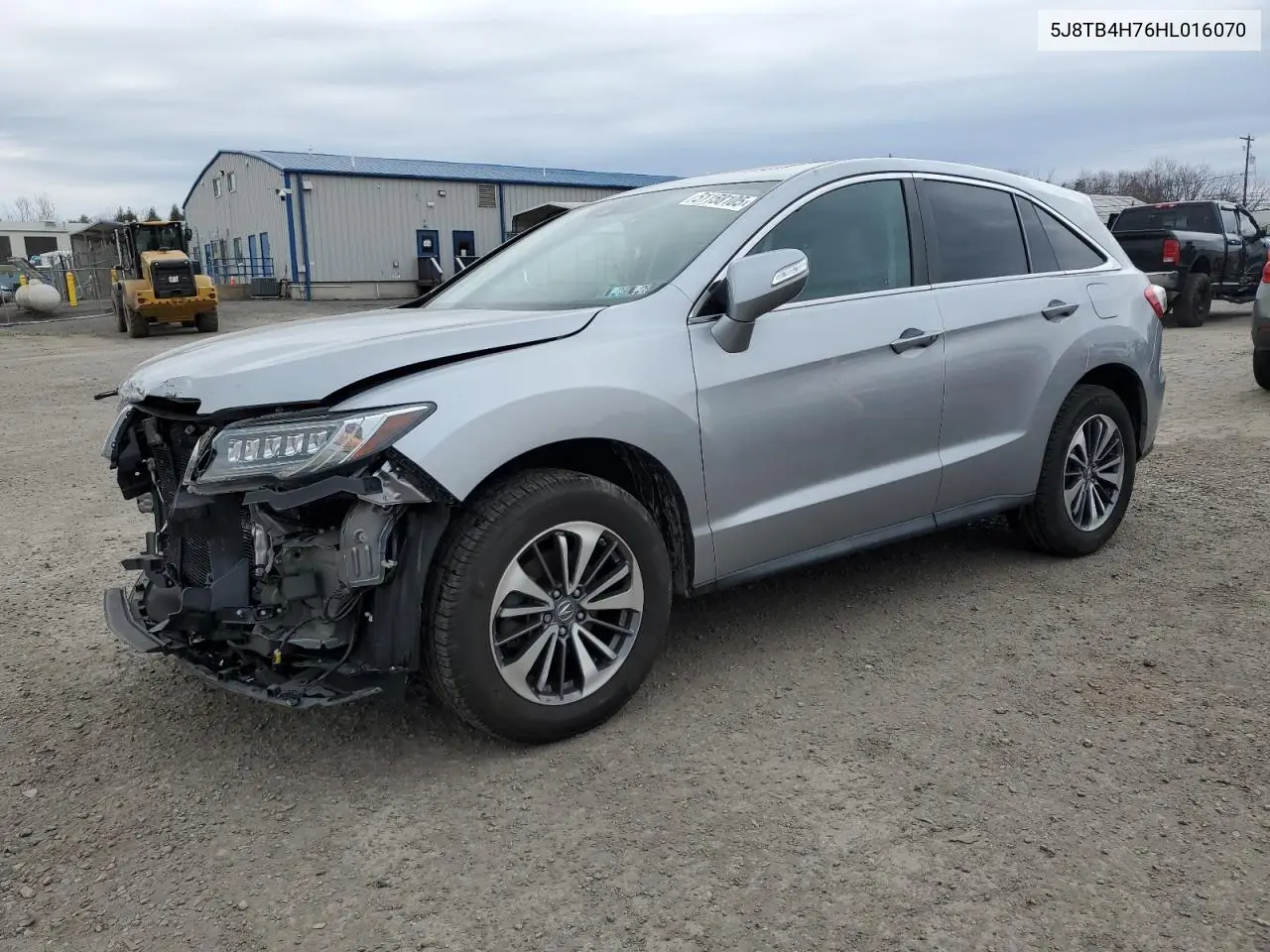 2017 Acura Rdx Advance VIN: 5J8TB4H76HL016070 Lot: 51158105