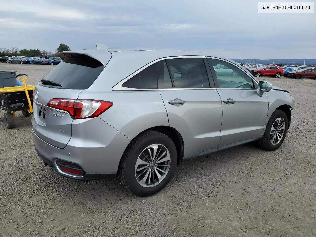 2017 Acura Rdx Advance VIN: 5J8TB4H76HL016070 Lot: 51158105
