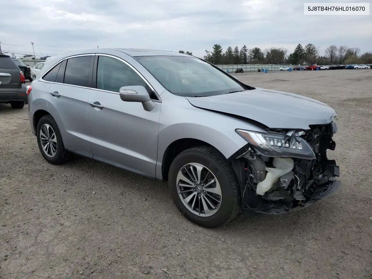 2017 Acura Rdx Advance VIN: 5J8TB4H76HL016070 Lot: 51158105