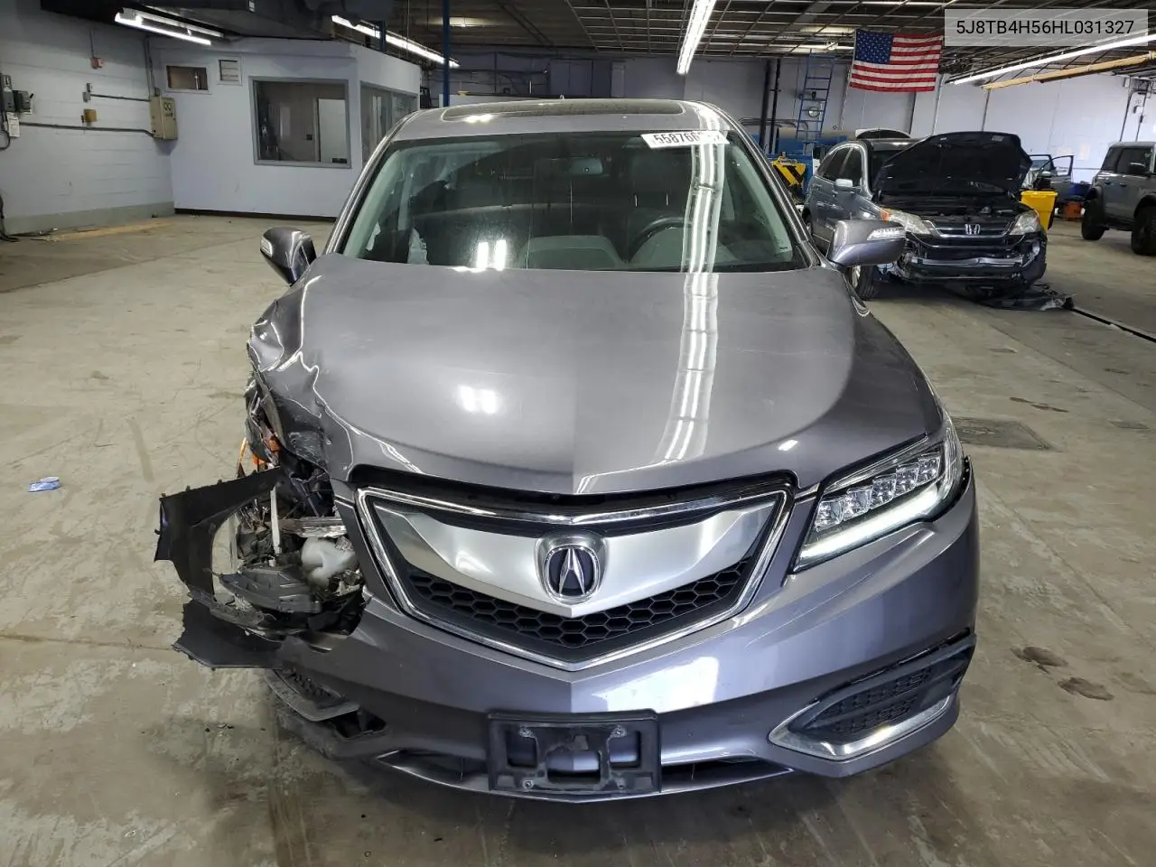 2017 Acura Rdx Technology VIN: 5J8TB4H56HL031327 Lot: 55876625