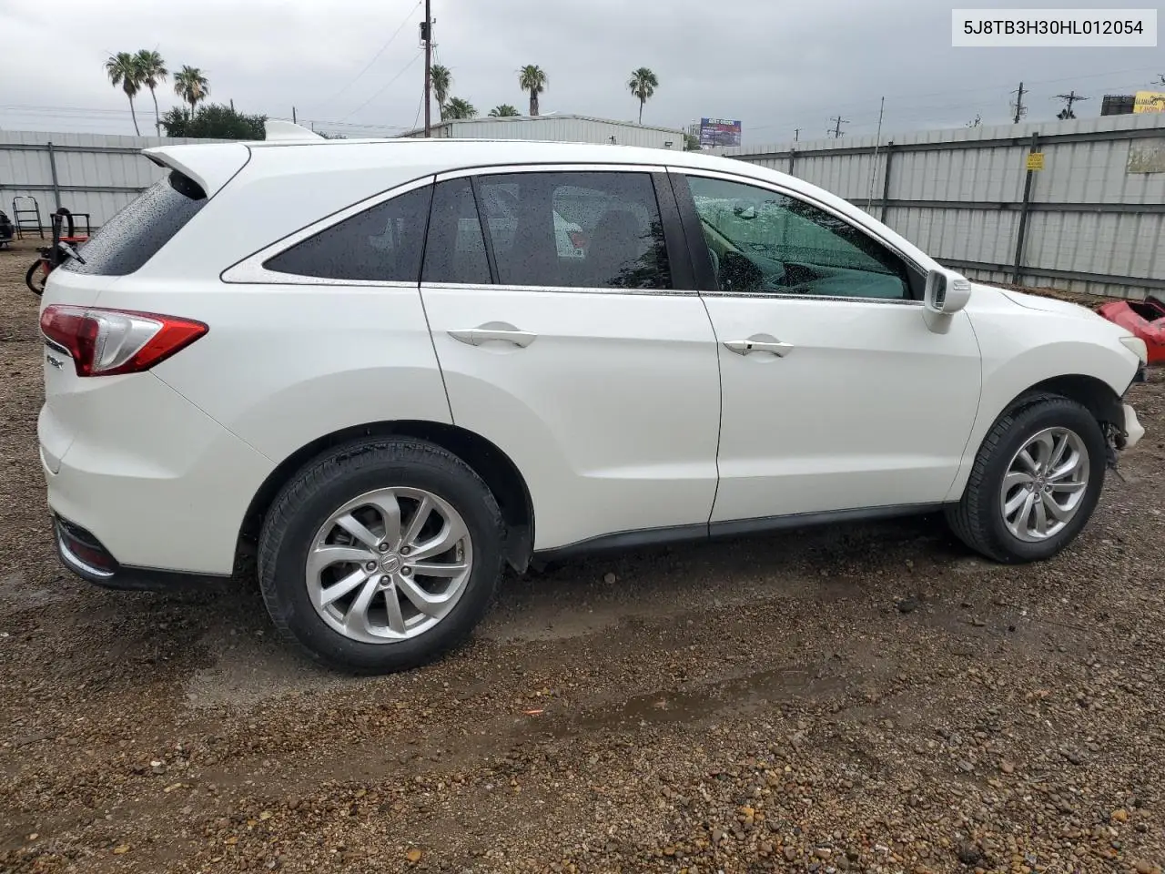 2017 Acura Rdx VIN: 5J8TB3H30HL012054 Lot: 56235485