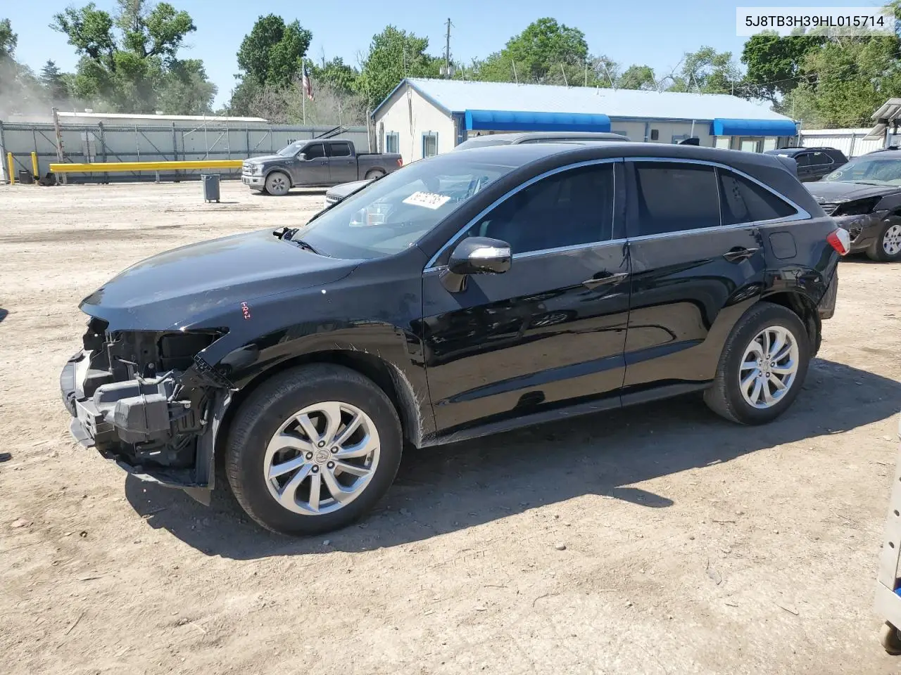 2017 Acura Rdx VIN: 5J8TB3H39HL015714 Lot: 56752185