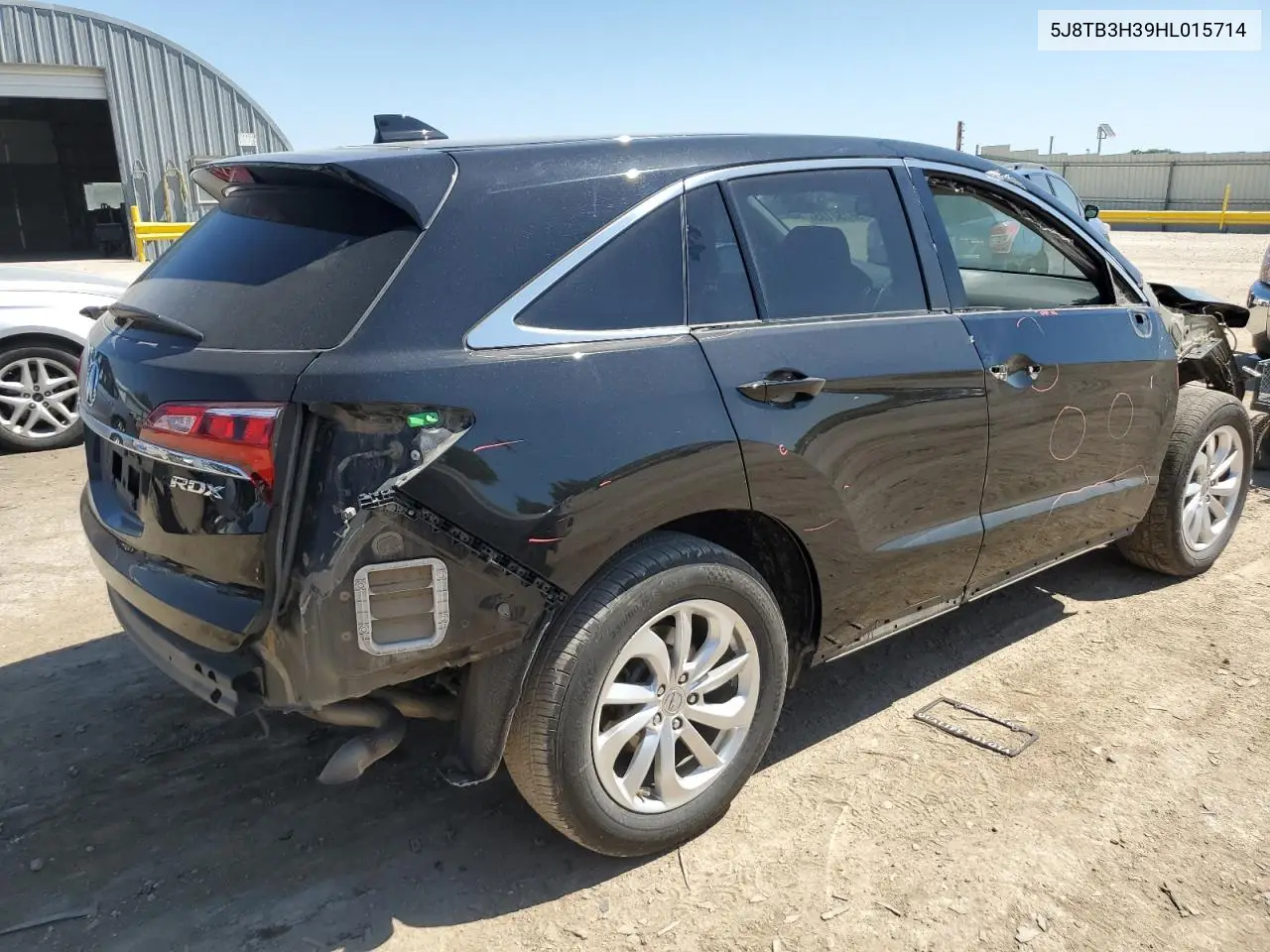 2017 Acura Rdx VIN: 5J8TB3H39HL015714 Lot: 56752185