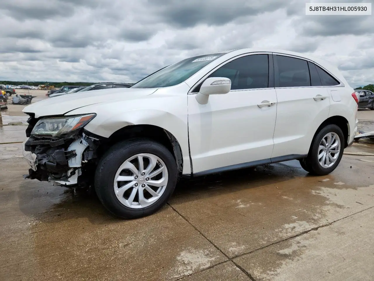 2017 Acura Rdx VIN: 5J8TB4H31HL005930 Lot: 60438075