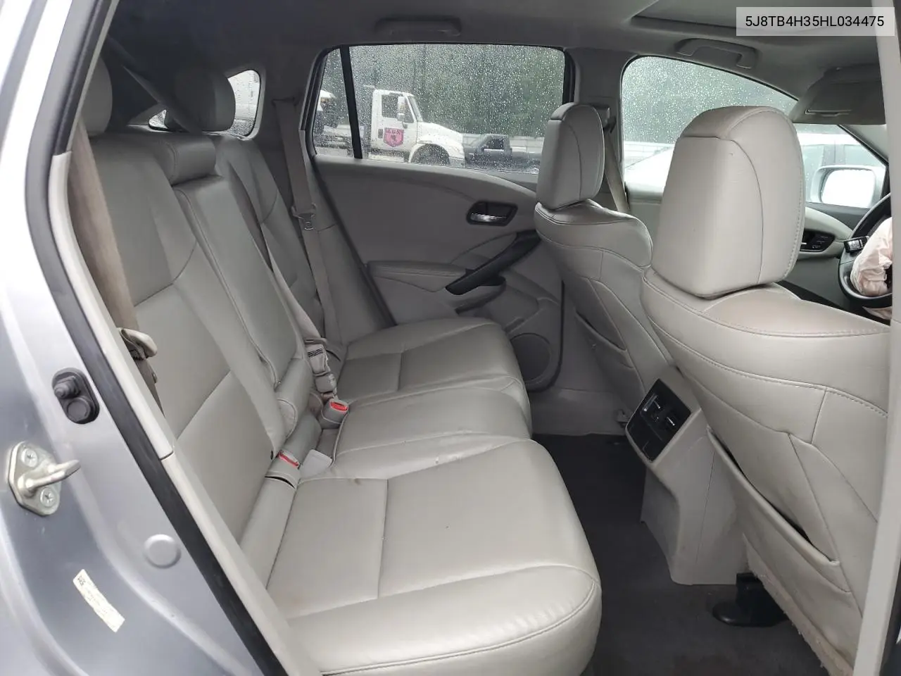 2017 Acura Rdx VIN: 5J8TB4H35HL034475 Lot: 61643925