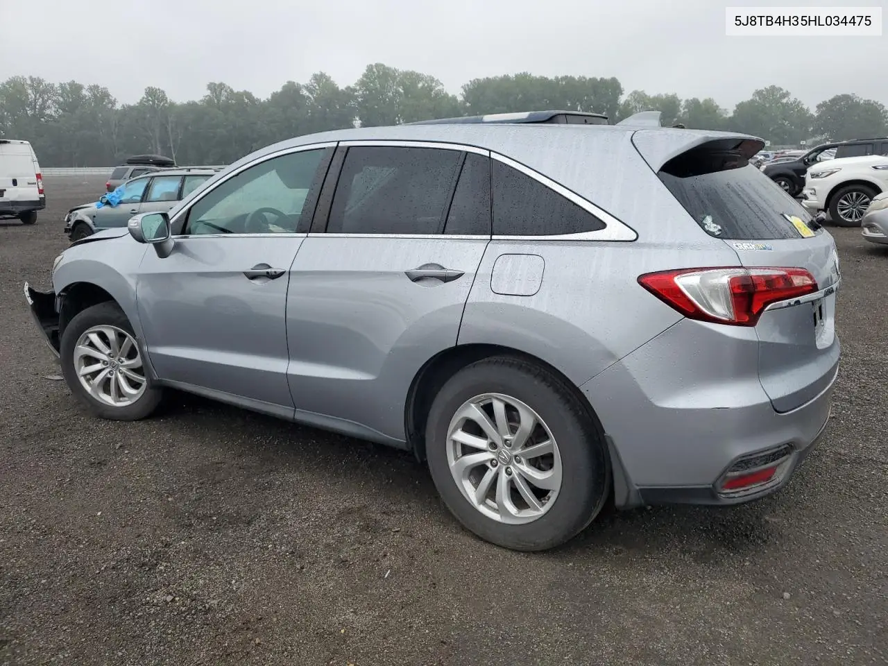 2017 Acura Rdx VIN: 5J8TB4H35HL034475 Lot: 61643925