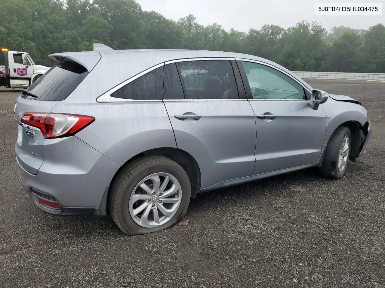 2017 Acura Rdx VIN: 5J8TB4H35HL034475 Lot: 61643925