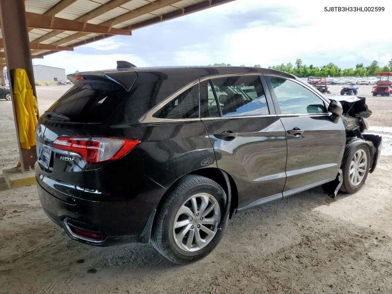 2017 Acura Rdx VIN: 5J8TB3H33HL002599 Lot: 62182825