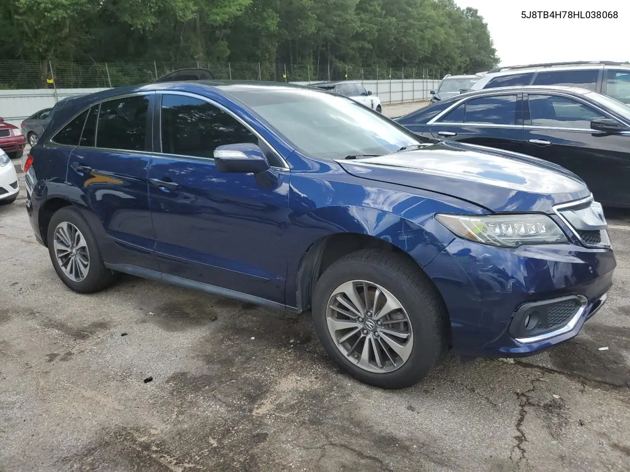 2017 Acura Rdx Advance VIN: 5J8TB4H78HL038068 Lot: 62412655