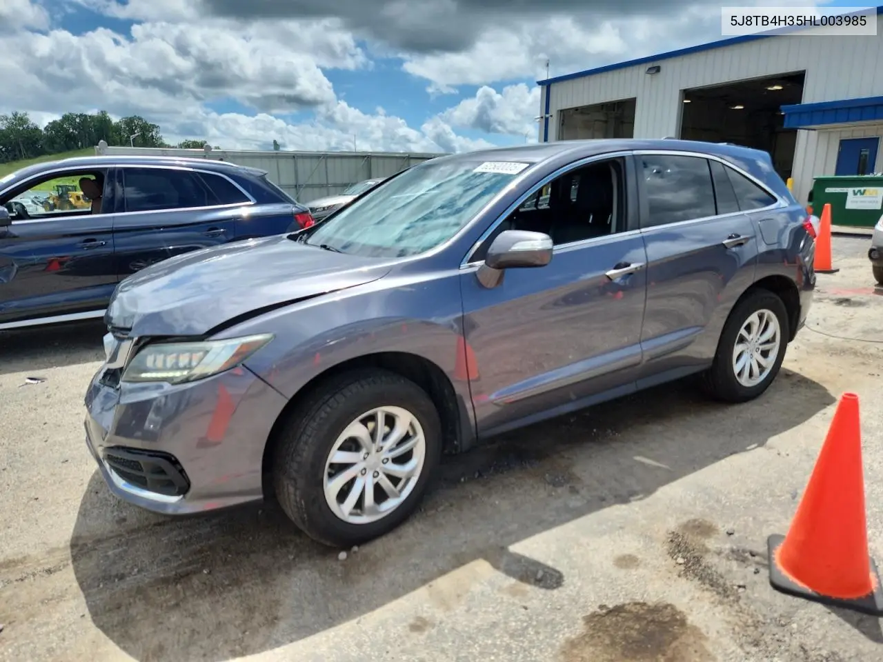 2017 Acura Rdx VIN: 5J8TB4H35HL003985 Lot: 62500005
