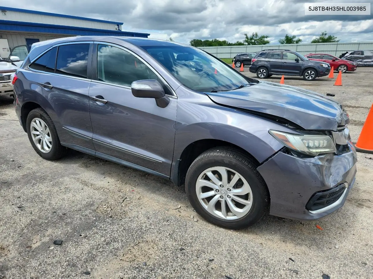 2017 Acura Rdx VIN: 5J8TB4H35HL003985 Lot: 62500005