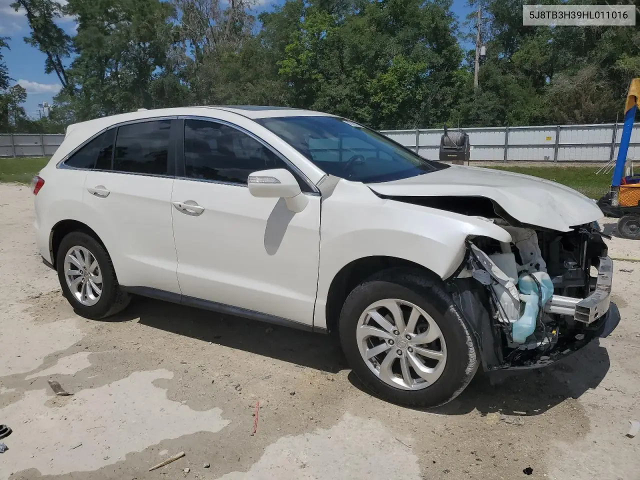 2017 Acura Rdx VIN: 5J8TB3H39HL011016 Lot: 62529775