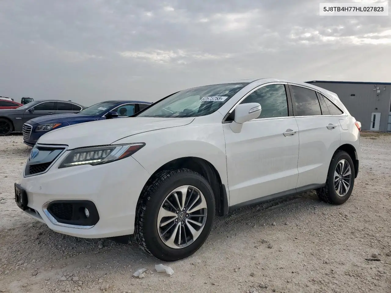 2017 Acura Rdx Advance VIN: 5J8TB4H77HL027823 Lot: 62573755