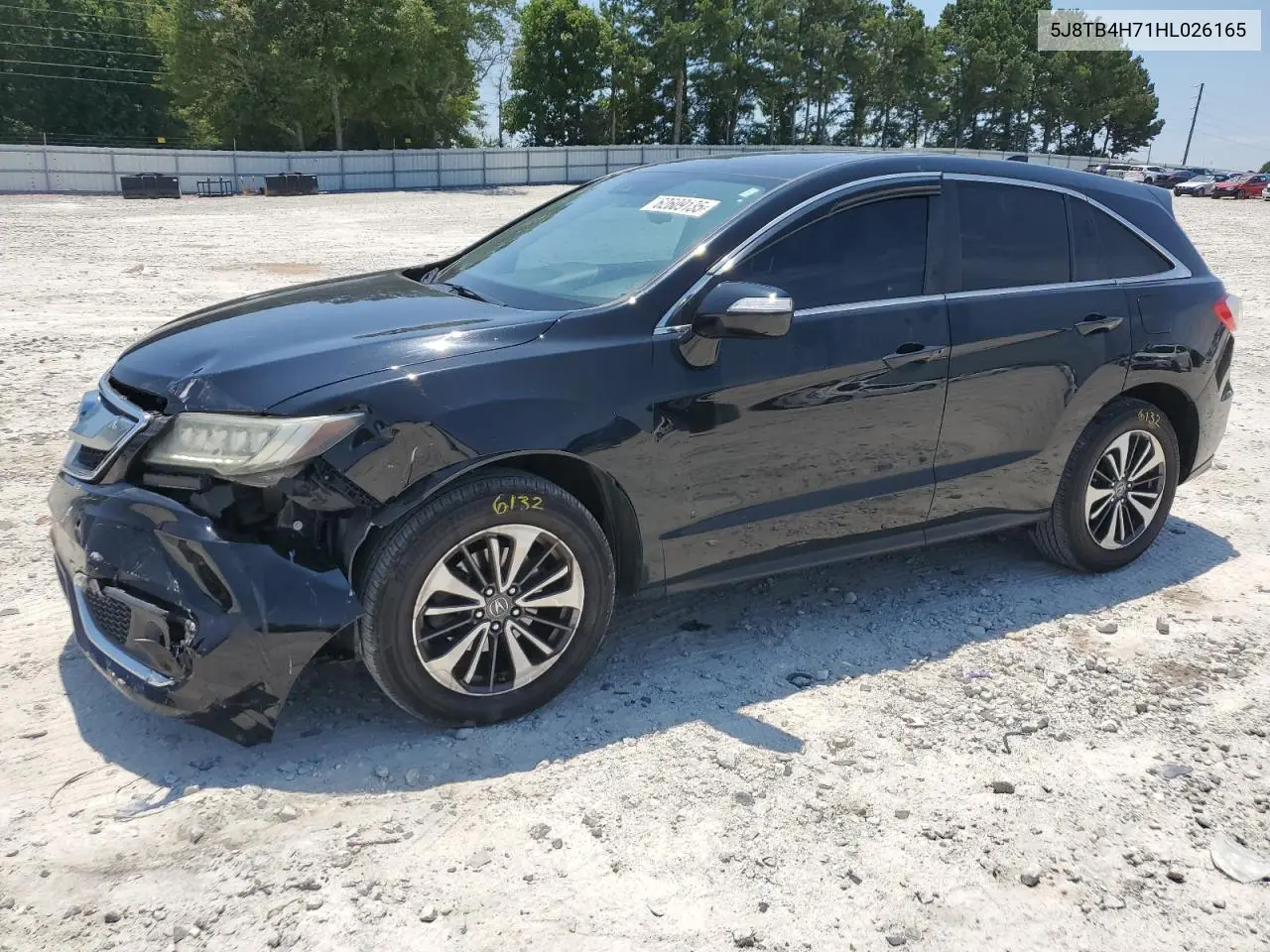 2017 Acura Rdx Advance VIN: 5J8TB4H71HL026165 Lot: 62609135